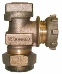 Coupon 👏 A.Y. McDonald 3/4 in. CTS Compression x Yoke Star Nut Angle Plug Yoke Valve 😍