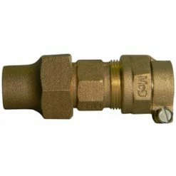 Budget ✨ A.Y. McDonald 3/4 in. Copper Flared x Compression Straight Water Service Brass Strong Light Duty Coupling 🥰