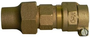 Hot Sale ๐ A.Y. McDonald 1 in. Flared x Compression Brass Straight Coupling โ