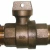 Budget ✨ A.Y. McDonald 1 in. IPS Compression Brass Ball Valve Curb Stop 🔔