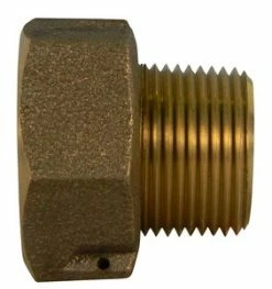 Hot Sale 😍 A.Y. McDonald 1 x 2 in. Brass Reducing Meter Coupling 💯