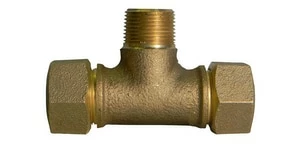 Cheapest 👍 A.Y. McDonald 1 in. CTS x MNPT Brass Tee 🛒