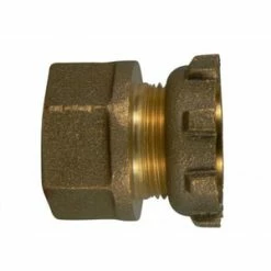Coupon 💯 A.Y. McDonald 3/4 x 1 in. FNPT x Yoke Star Nut Reducing Brass Water Service Meter Connector 🛒