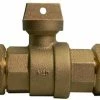 Deals 🧨 A.Y. McDonald 1 in. CTS Compression Brass Ball Valve Curb Stop 👏