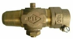 Best Sale 🧨 A.Y. McDonald 1 in. CC x PEP Compression Brass Corporation Stop 👏