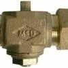 Cheapest 🎉 A.Y. McDonald 1 in. CC x CTS Compression Brass Corporation Stop with Nut ⭐
