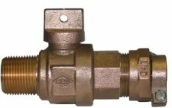 Promo ⌛ A.Y. McDonald 1 in. MNPT x CTS Compression Ball Valve 🛒