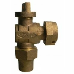Budget ❤️ A.Y. McDonald 3/4 in. Copper Flare x Meter Swivel Nut Lockwing Angle Ball Valve 🧨