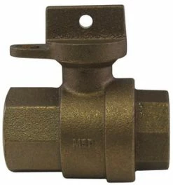 Hot Sale 🧨 A.Y. McDonald 1 in. FIP Brass Ball Curb Stop ⭐