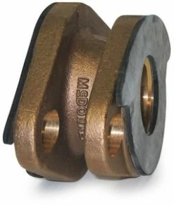 Deals 😀 A.Y. McDonald 2 x 1-3/5 in. Flanged Brass Meter Adapter 🎉