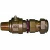 Discount ✨ A.Y. McDonald 3/4 in. CC x CTS Compression Brass Water Service Corporation Stop with Dielectric Outlet 🛒