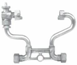 Hot Sale ✔️ A.Y. McDonald 12 in. CTS Compression x Double Purpose Straight Brass Water Service Meter Setter 🔥