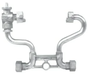 Hot Sale โ๏ธ A.Y. McDonald 12 in. CTS Compression x Double Purpose Straight Brass Water Service Meter Setter ๐ฅ