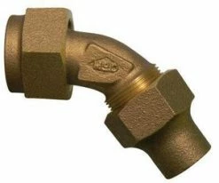 Brand new ✨ A.Y. McDonald 1 in. Female Flare Swivel x Flare Water Service Brass Bend ⌛