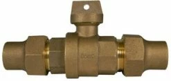 Best deal 🌟 A.Y. McDonald 3/4 in. Flared Brass Ball Valve Curb Stop 🥰