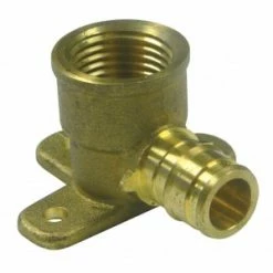 New 😉 A.Y. McDonald 1/2 in. PEX x FNPT Brass 90 Degree Drop Ear Elbow 🎉