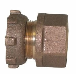 Promo ❤️ A.Y. McDonald 3/4 in. FNPT x Meter Brass Straight Coupling 🔔