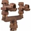 Buy ✔️ A.Y. McDonald 1 x 3/4 x 3/4 in. PEP x Meter x Spread Water Service Brass U Branch 🛒