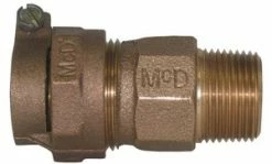 Wholesale 🧨 A.Y. McDonald 1 in. PVC x MIP Brass Straight Coupling ✔️
