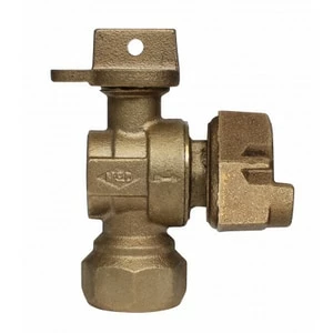 Flash Sale ๐ฏ A.Y. McDonald 74654B 3/4 in. FNPT x Meter Swivel Angle Supply Stop Valve ๐ฅ