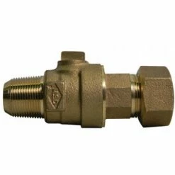 Wholesale ✔️ A.Y. McDonald 1-1/2 in. CTS Compression Brass Water Service Corporation Stop 💯