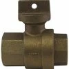 Top 10 🛒 A.Y. McDonald 2-1/2 in. FNPT Brass Ball Valve Curb Stop 🎉