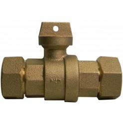 Budget 😀 A.Y. McDonald 2 in. CTS Compression Ball Style Curb Stop 😍