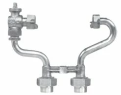 Wholesale ❤️ A.Y. McDonald 12 x 1 in. CTS Compression Brass Straight Meter Setter with Dual Check and Angle 💯