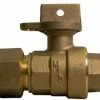 Buy ❤️ A.Y. McDonald 1 in. CTS Compression x FNPT Light Weight Curb Stop Brass Ball Valve 👍