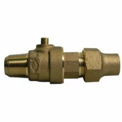 Brand new 🤩 A.Y. McDonald 2 in. CC x Tube Compression Brass Corporation Stop ✨