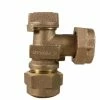 Wholesale ✨ A.Y. McDonald 3/4 in. CTS Compression x Meter Swivel Brass Angle Curb Stop 🔥