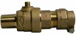Cheap ❤️ A.Y. McDonald 1-1/2 in. MNPT x PVC Compression Brass Corporation Stop 👏