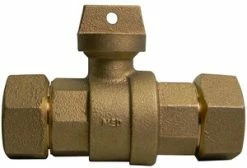 Budget 🧨 A.Y. McDonald 3/4 in. CTS Compression Brass Ball Valve Curb Stop ❤️