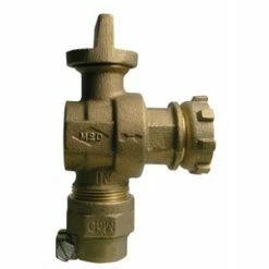 Best Pirce ⌛ A.Y. McDonald 3/4 in. Compression x Meter Brass Angle Valve ✔️