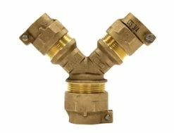 Discount 🎉 A.Y. McDonald 2 x 2 x 1 in. CTS Brass Wye 🔔
