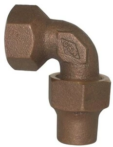 Brand new 🤩 A.Y. McDonald 1 in. Female Flared x CTS Compression Brass Quarter Bend ✔️