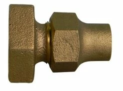 Best deal 😍 A.Y. McDonald 5/8 x 3/4 in. Flanged x Flared Brass Reducing Coupling 🤩
