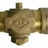 Hot Sale 😀 A.Y. McDonald 1 in. CC x Compression Brass Plug Valve 🛒