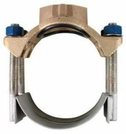 New 💯 A.Y. McDonald 6 x 1 in. NPT Double Strap Saddle 🔔