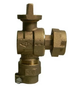 Hot Sale 🔥 A.Y. McDonald 1 in. CTS Compression x Meter 300 psi Ball Style Stop ⭐