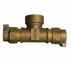 Brand new 😀 A.Y. McDonald 3/4 x 3/4 x 1 in. CTS x FNPT Brass Reducing Tee 👍