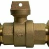 Cheapest ⭐ A.Y. McDonald 1-1/4 in. CTS Compression Brass Ball Valve Curb Stop 🤩