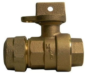 Discount ๐ A.Y. McDonald 2 in. CTS Compression x FIP Brass Ball Valve Curb Stop ๐