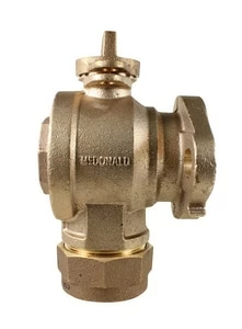 Buy 🧨 A.Y. McDonald 1 in. CTS Compression x Angle Ball Valve ⌛