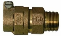 Cheap 🎁 A.Y. McDonald 1 in. Compression x MNPT Brass Coupling ⌛