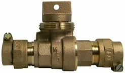 Top 10 ⭐ A.Y. McDonald 1 in. CTS Compression Brass Ball Curb Stop ⌛