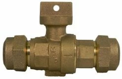 Outlet ⭐ A.Y. McDonald 3/4 in. CTS Compression Stop and Drain Ball Valve 🛒