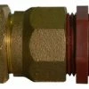 Hot Sale ✔️ A.Y. McDonald 1 in. CTS x Female Flared Copper Flared Threaded Brass Straight Coupling 🛒