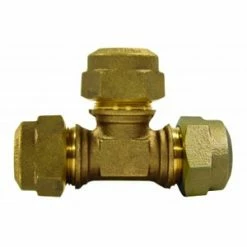 Brand new 😀 A.Y. McDonald 1-1/4 in. CTS Compression Water Service Brass Tee 🌟