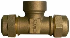 Best Sale 😉 A.Y. McDonald 2 x 2 x 3/4 in. CTS x FNPT Brass Reducing Tee 🤩